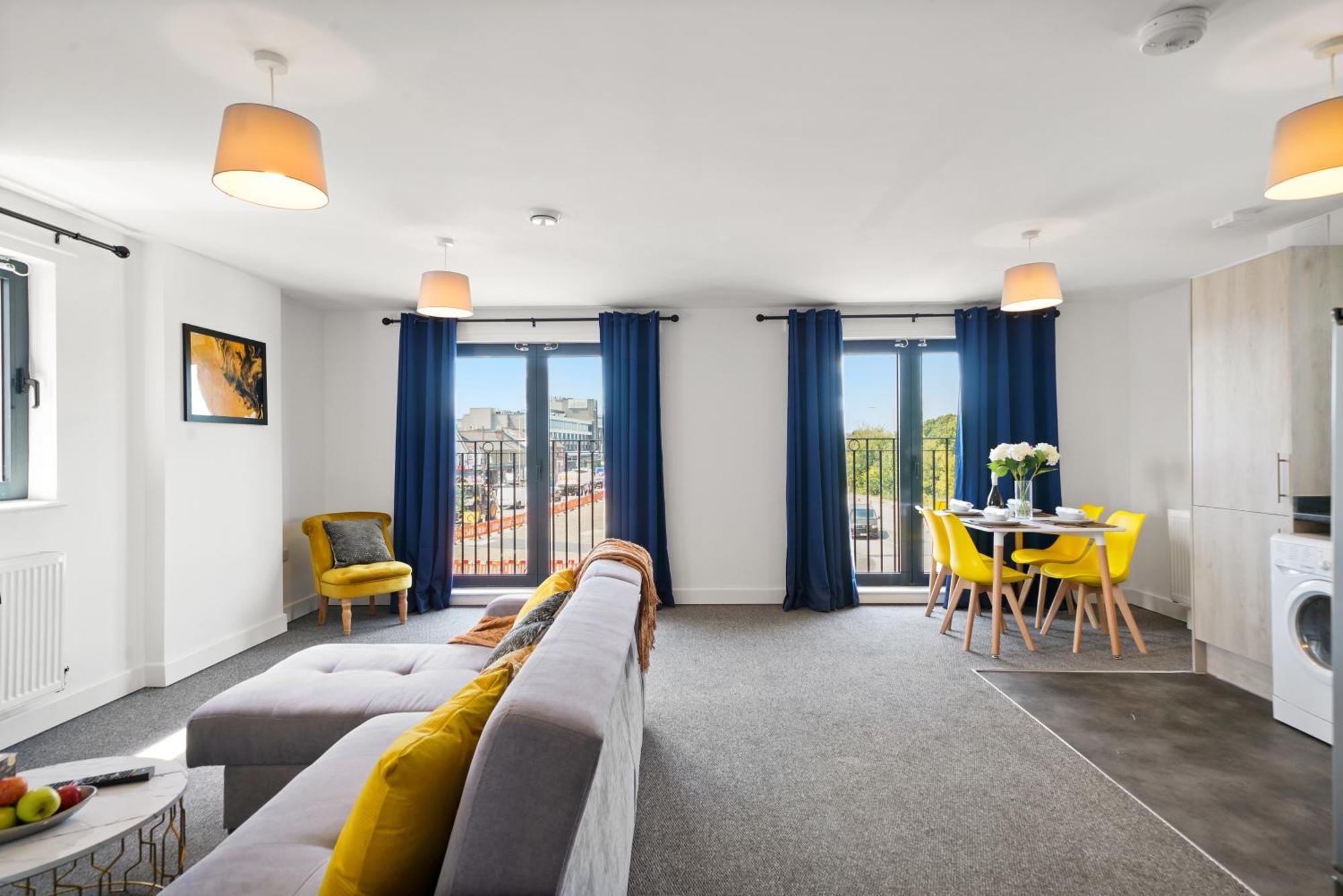 Modern Apartments With Free Parking Near Heathrow Colnbrook Eksteriør bilde