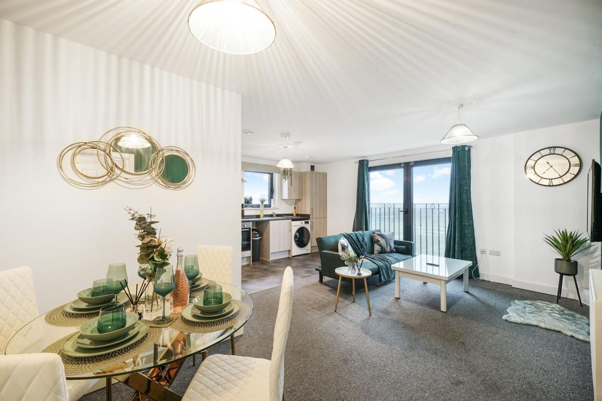 Modern Apartments With Free Parking Near Heathrow Colnbrook Eksteriør bilde