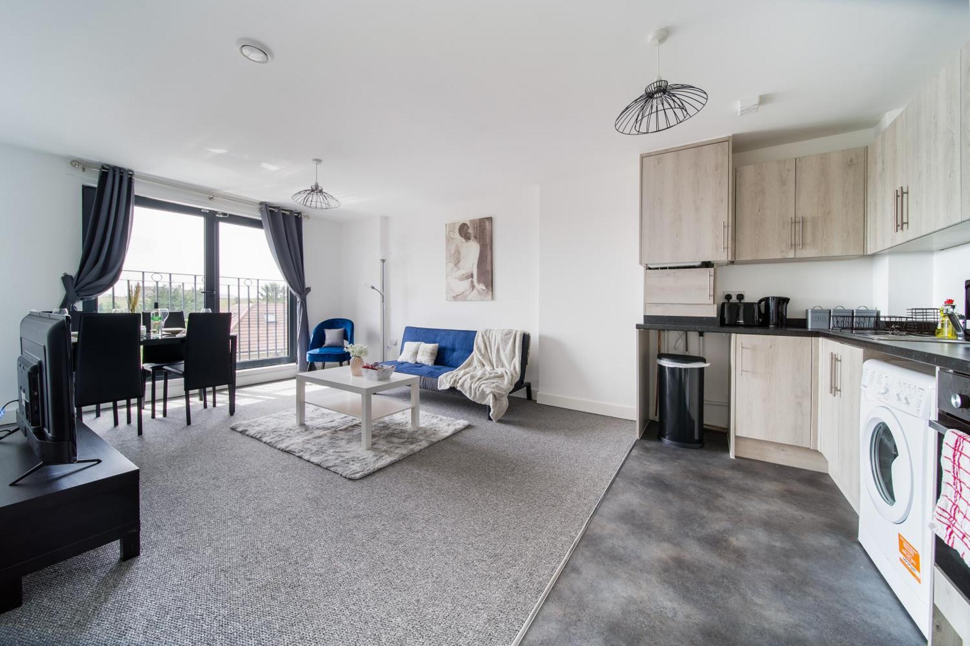 Modern Apartments With Free Parking Near Heathrow Colnbrook Eksteriør bilde