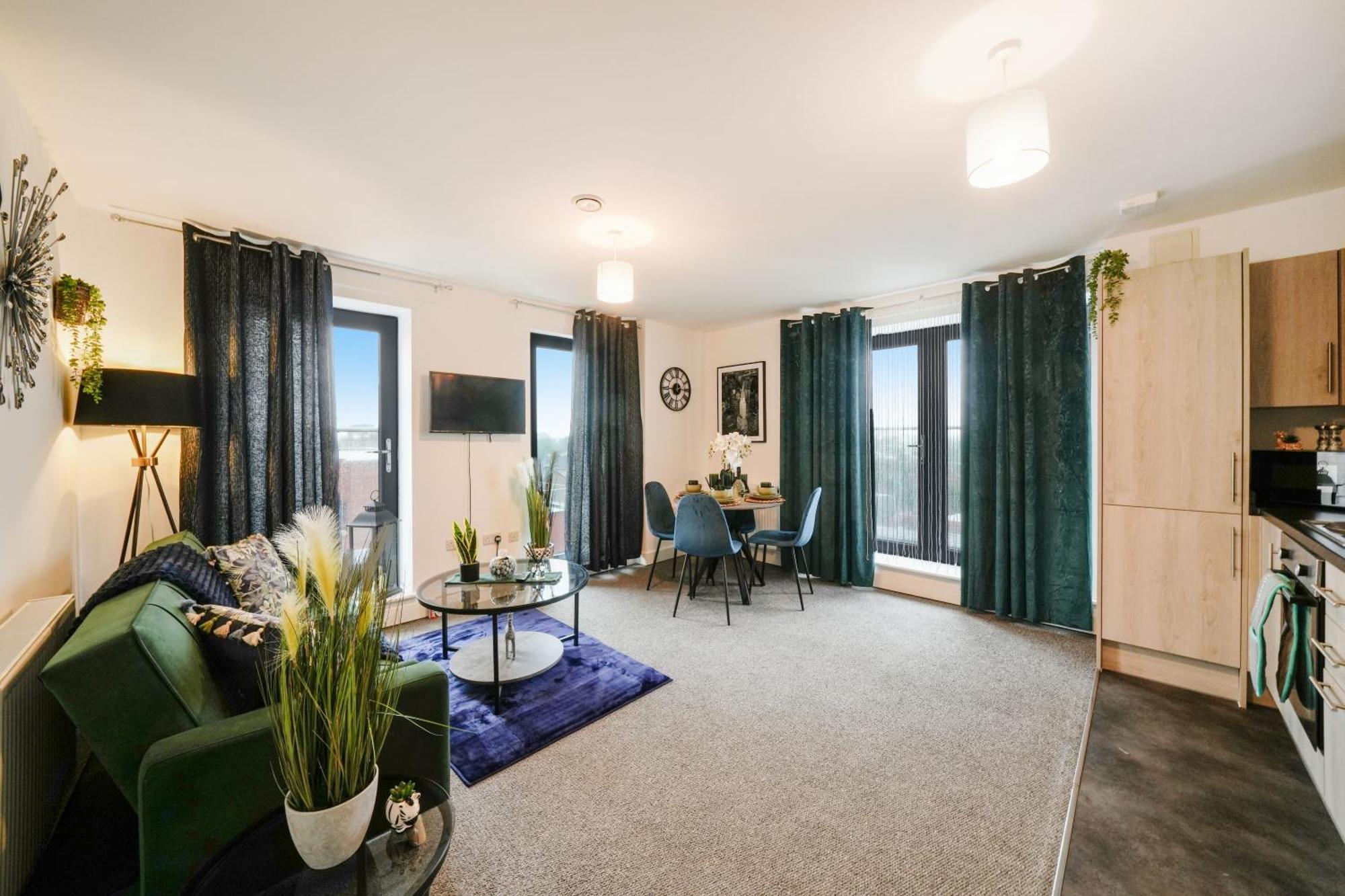 Modern Apartments With Free Parking Near Heathrow Colnbrook Eksteriør bilde