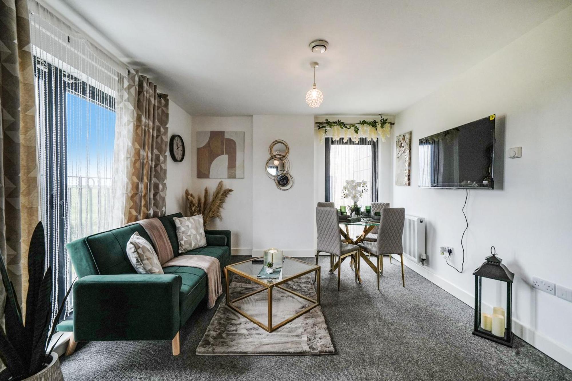 Modern Apartments With Free Parking Near Heathrow Colnbrook Eksteriør bilde